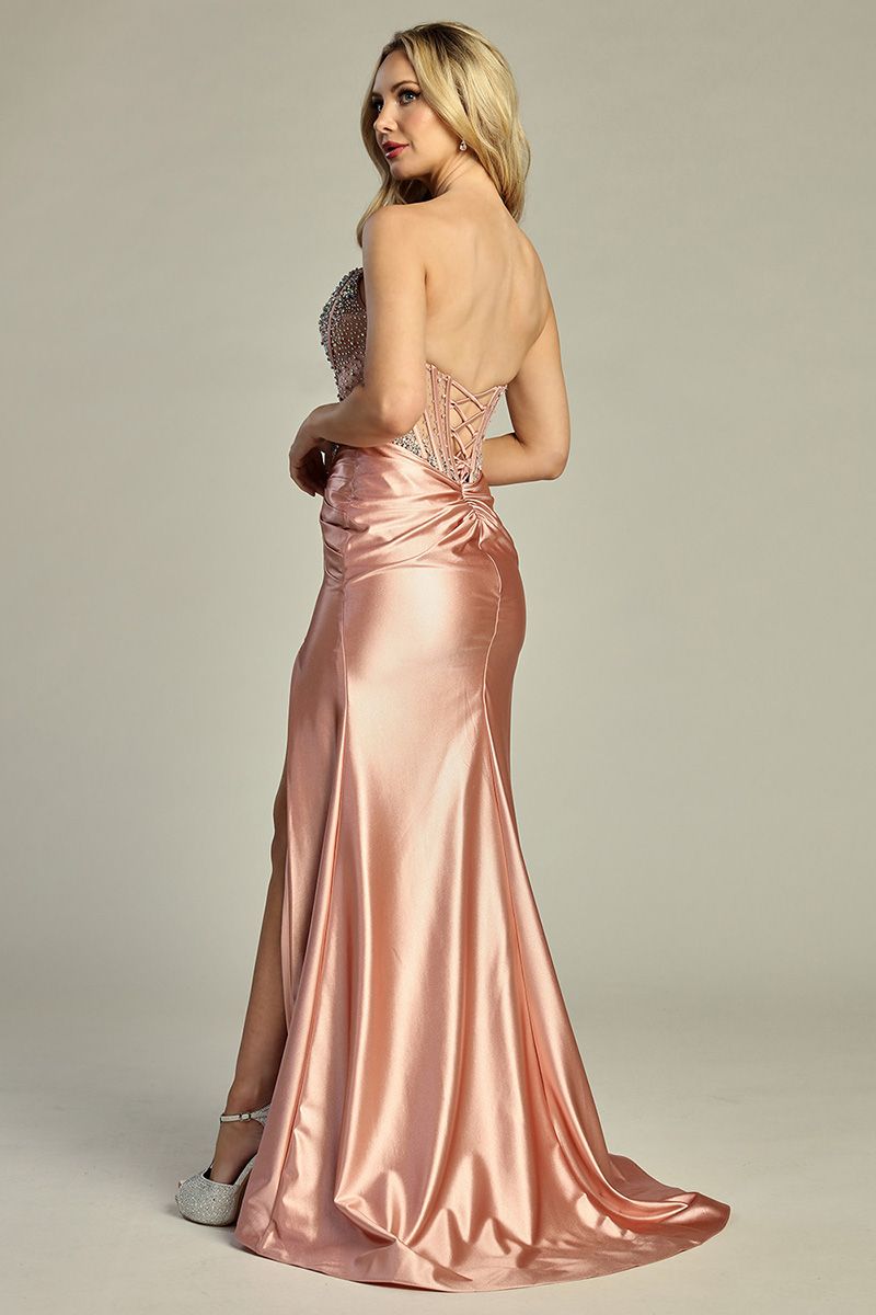 THE PERFECT DRESS FOR PROM OR ANY FORMAL OCCASION 7995L BY LET'S CORPORATION
