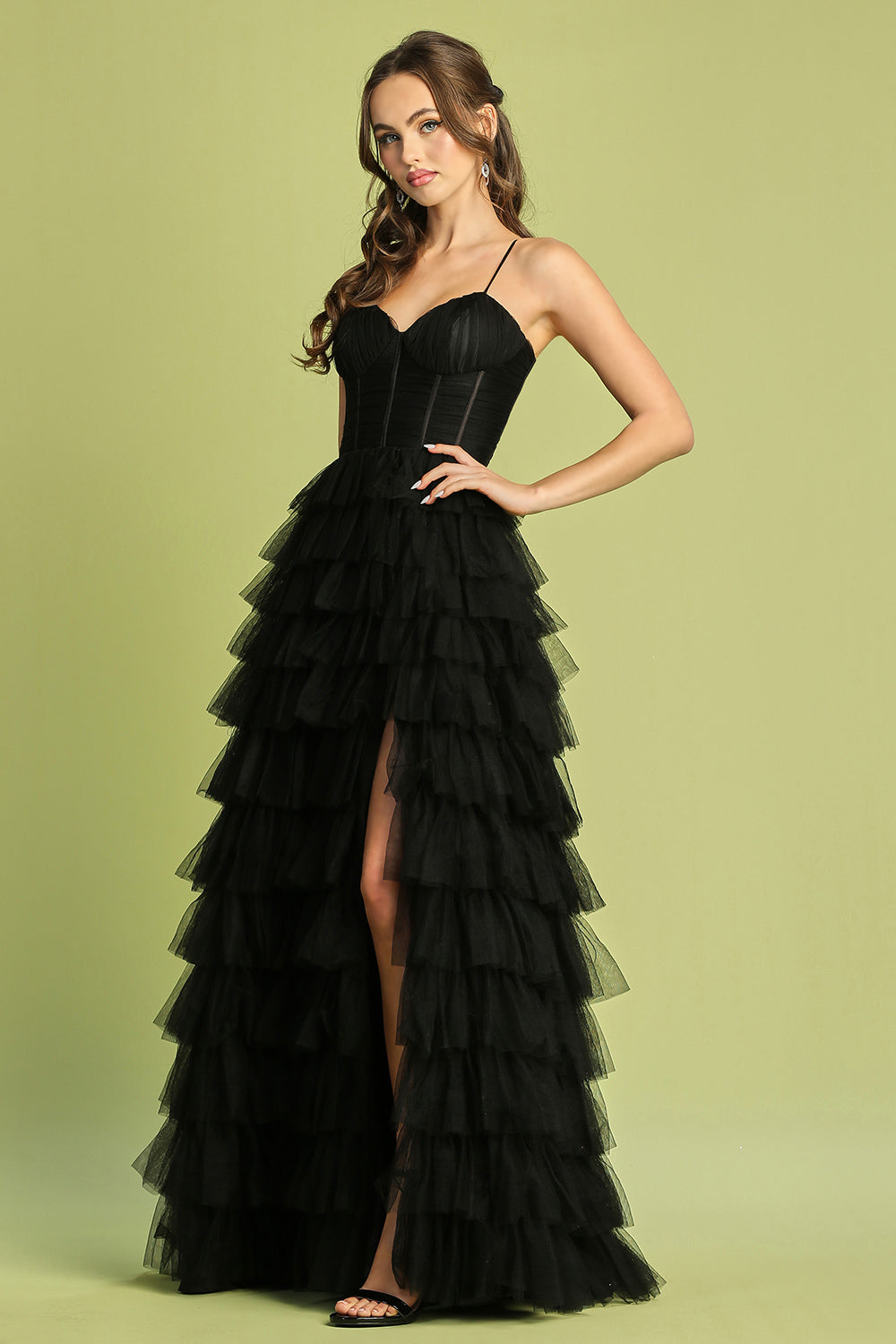 This dress combines sophistication and style, making sure you feel effortlessly beautiful and unforgettable. 3209 BY ADORA DESIGN