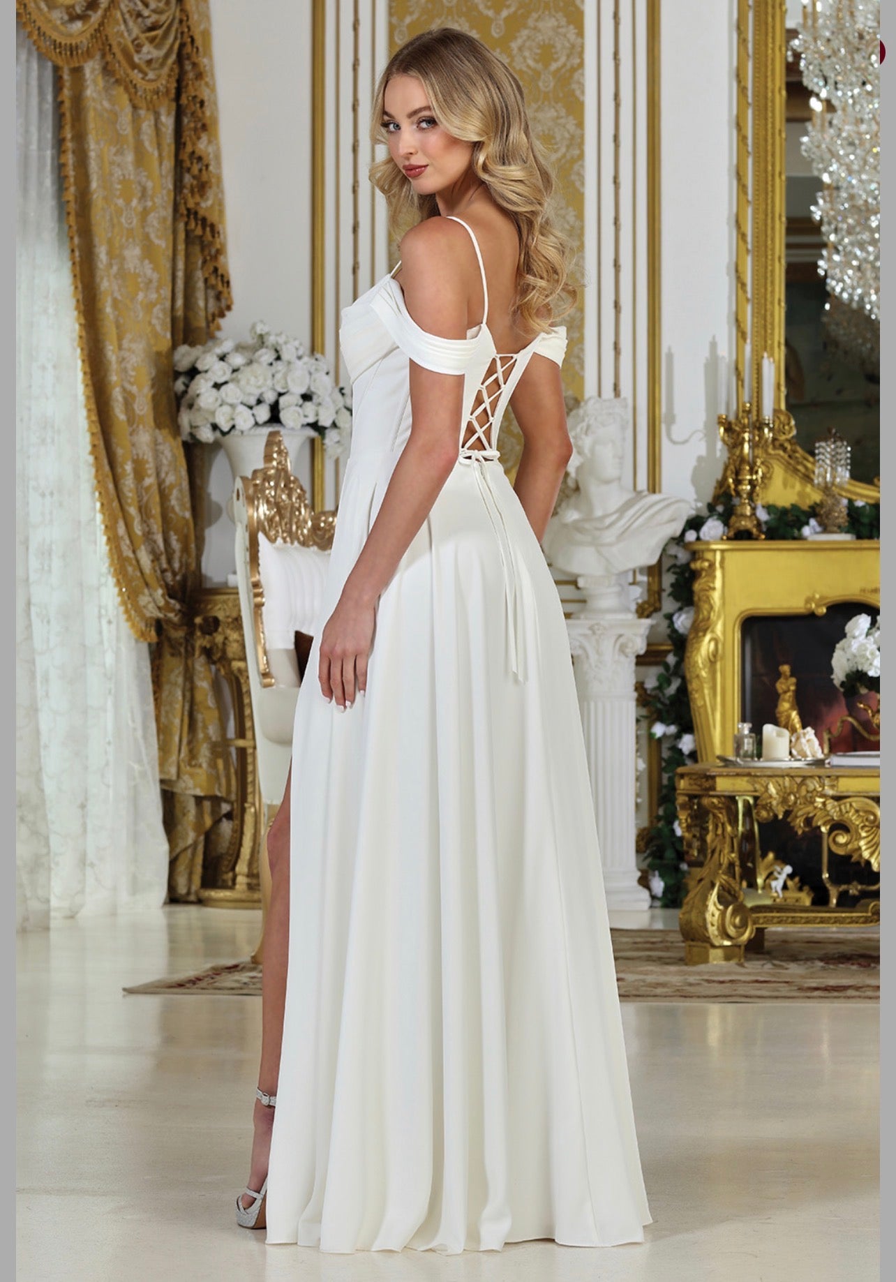 With exquisite details, creates beautiful dresses and gowns for every special occasion. 3229-01. BY ADORA DESIGN