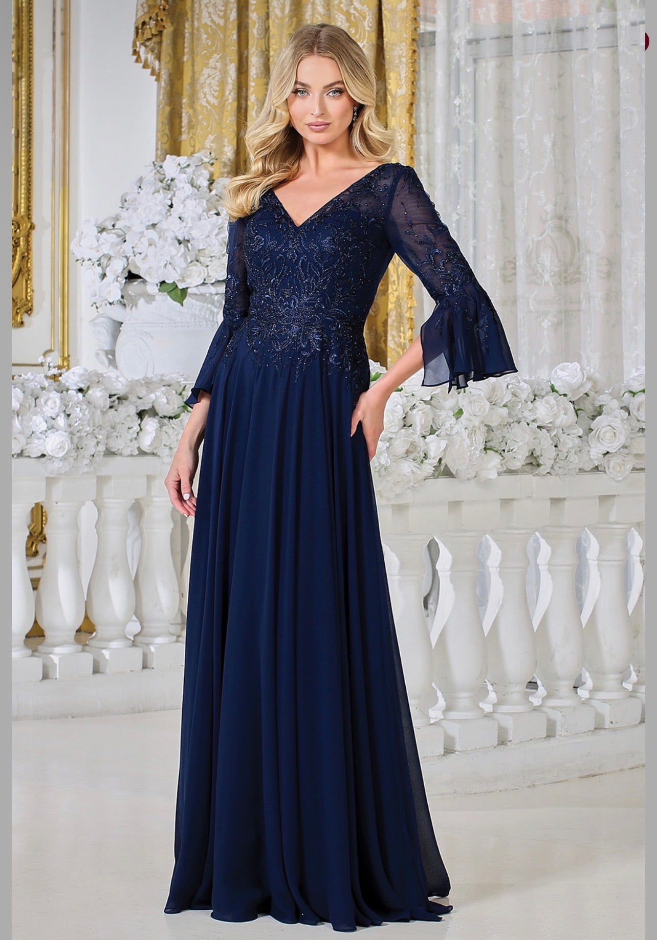 Perfect dress for you parties, wedding & bridal.3317-03 by ADORA DESIGN