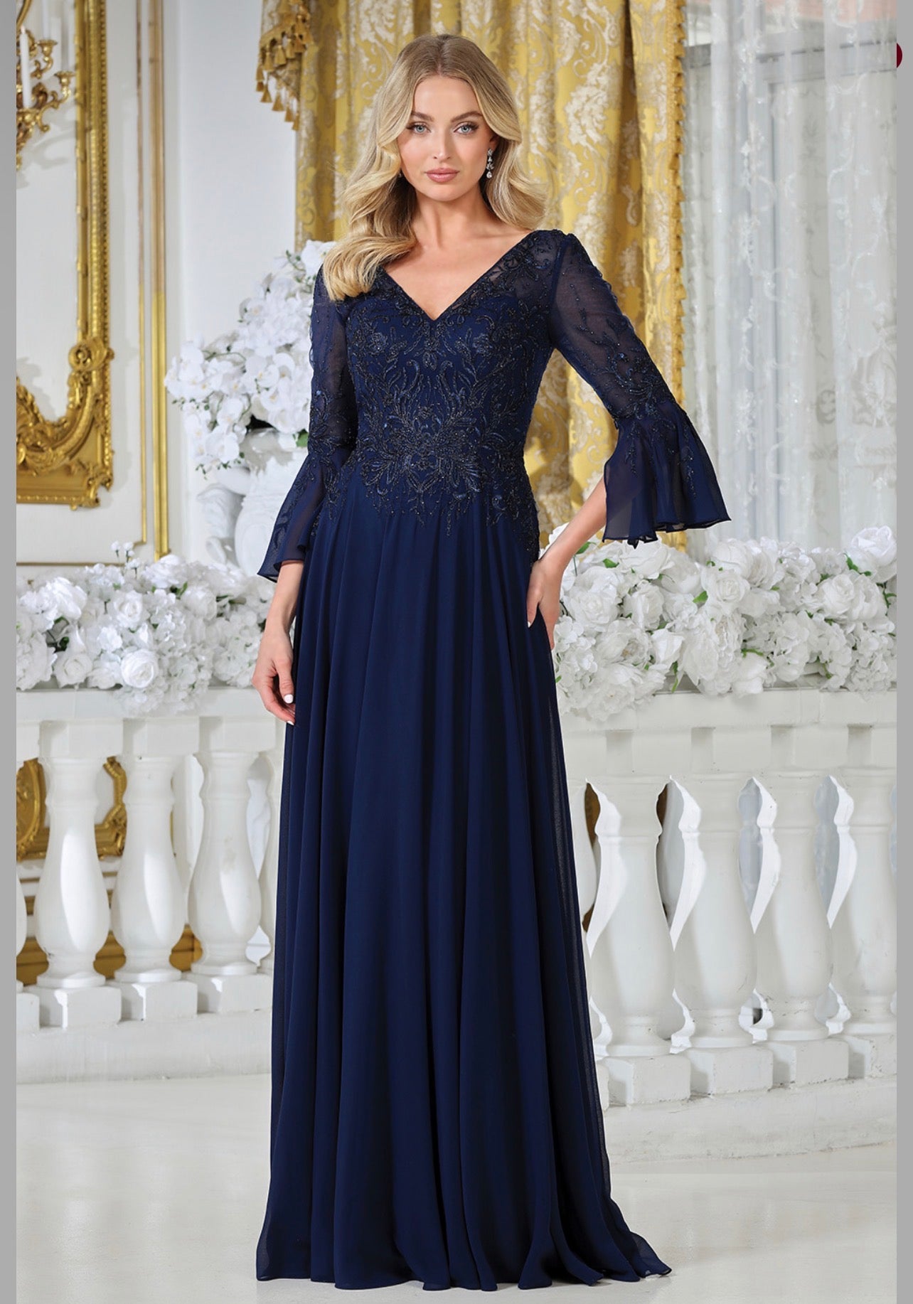 Perfect dress for you parties, wedding & bridal.3317-03 by ADORA DESIGN