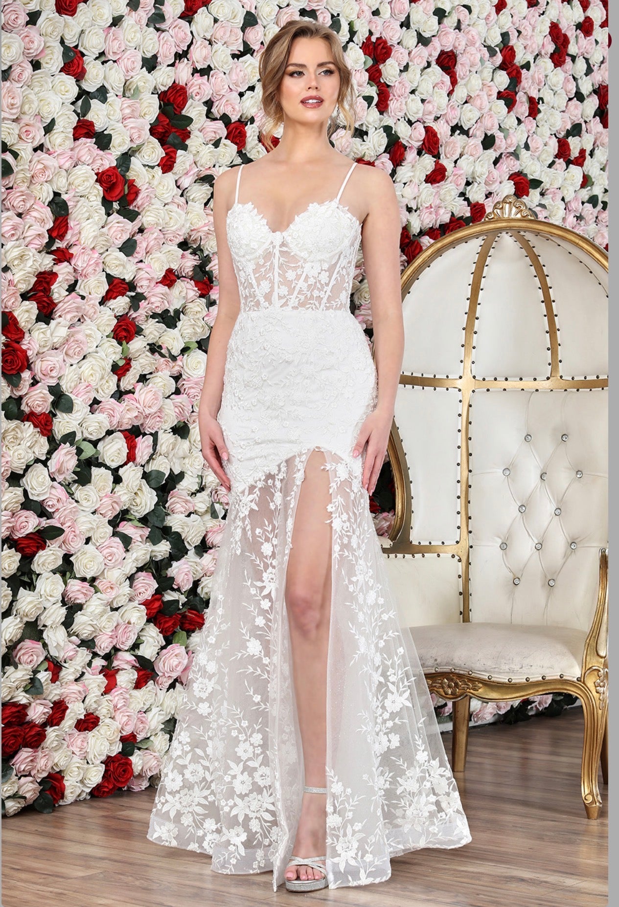 Beautiful dress perfect for your special moment. 3242-01 BY ADORA DESIGN