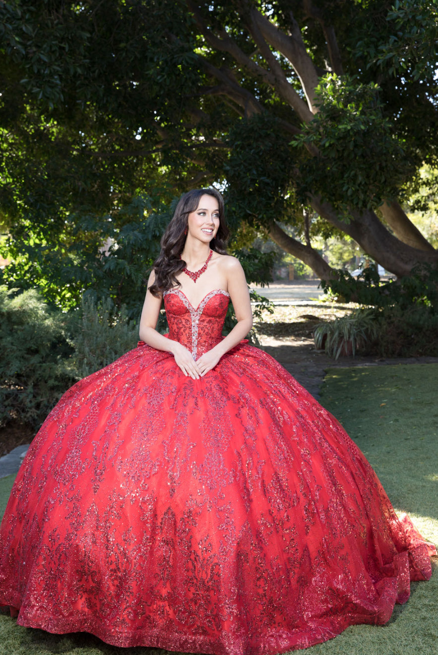 Sparkly Quince Dress. PQ1058 BY Bella Couture