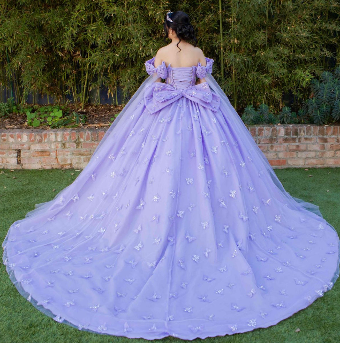 Butterfly Sleeve Quince. 8350J by Cinderella Couture