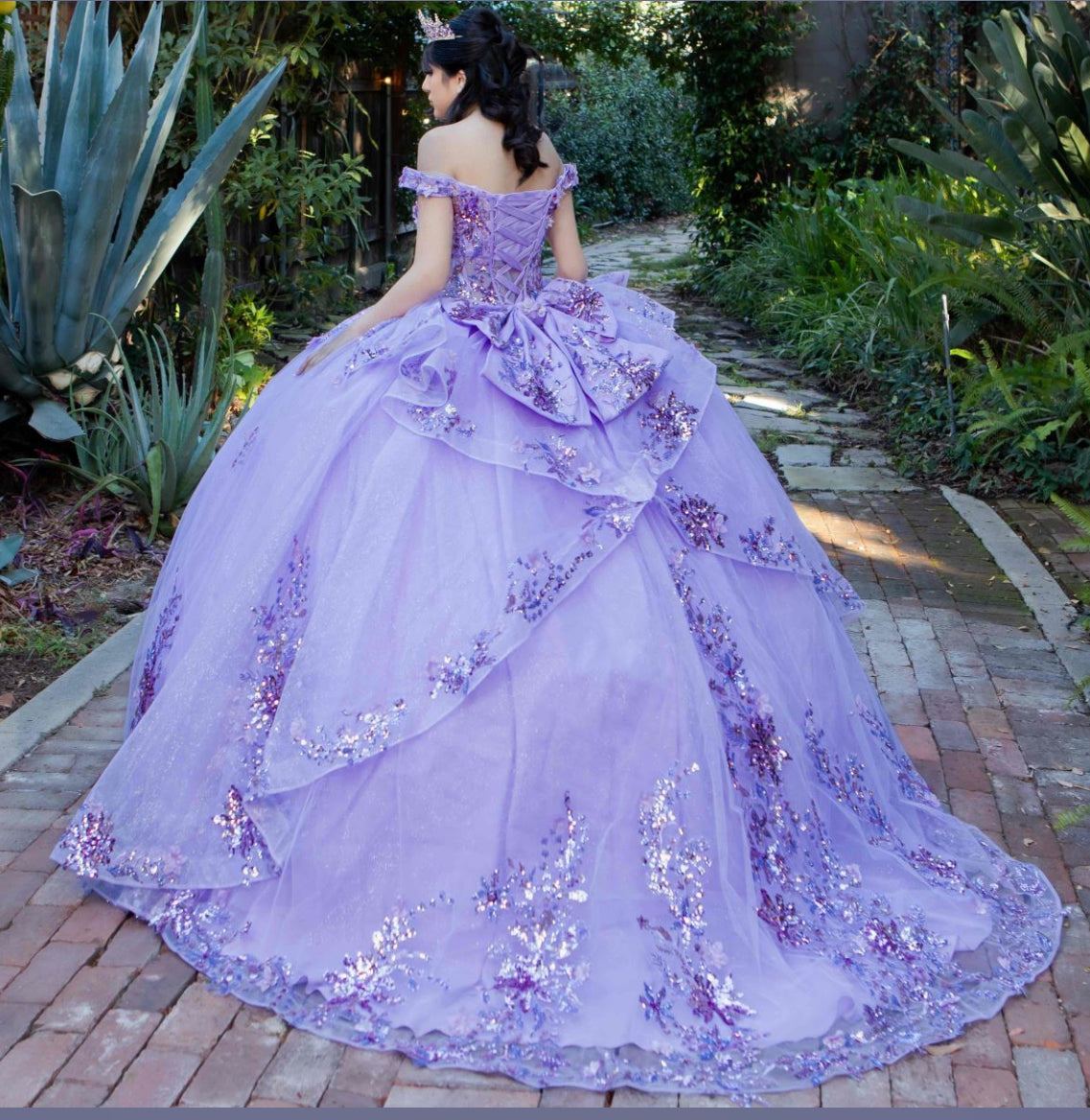 Elegant Quinceanera Dress. 8125J by Cinderella Couture