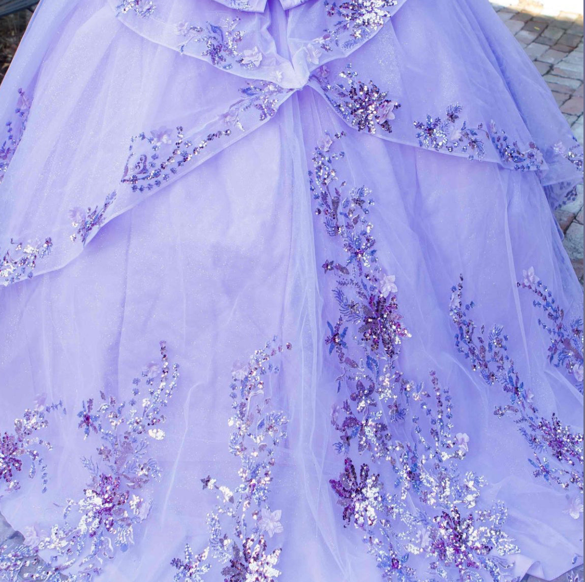 Elegant Quinceanera Dress. 8125J by Cinderella Couture