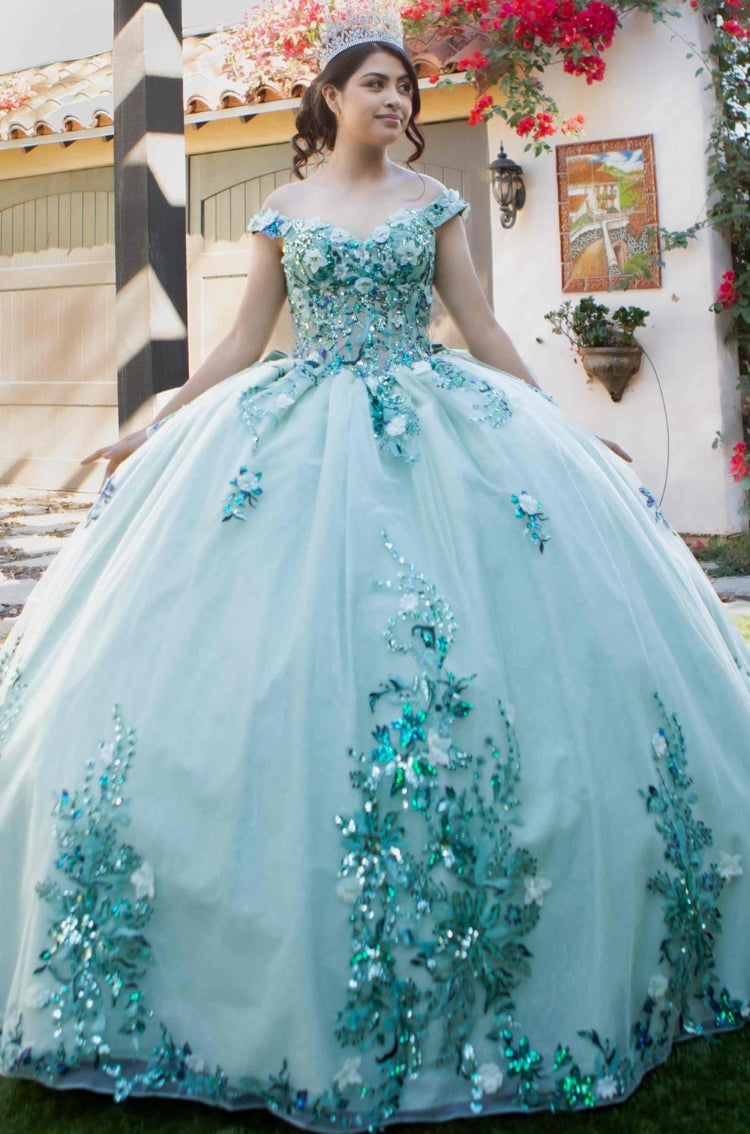 Elegant Quinceanera Dress. 8125J by Cinderella Couture