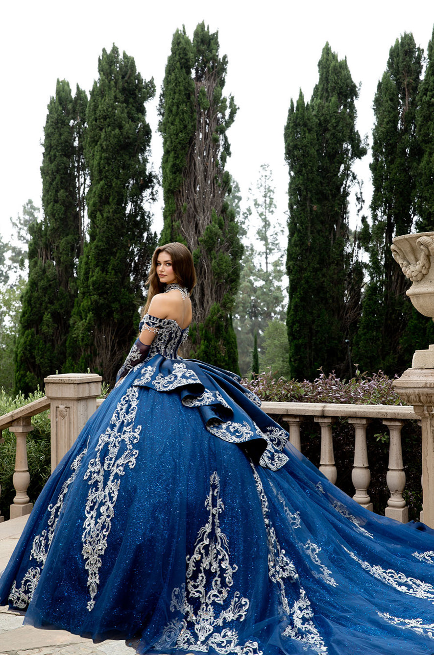 Sparkle Enchantment Quince Dress. PQ1086 BY BELLA COUTURE