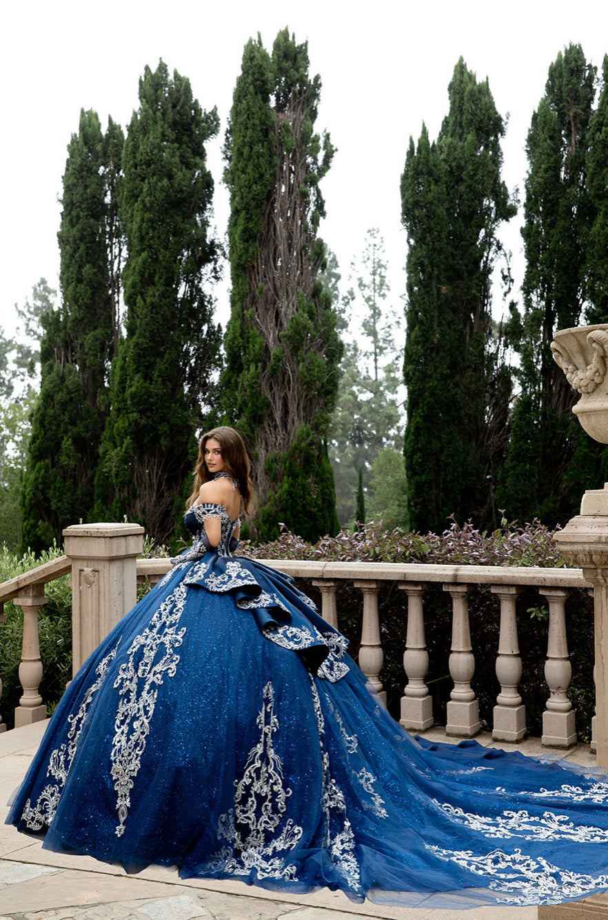 Sparkle Enchantment Quince Dress. PQ1086 BY BELLA COUTURE