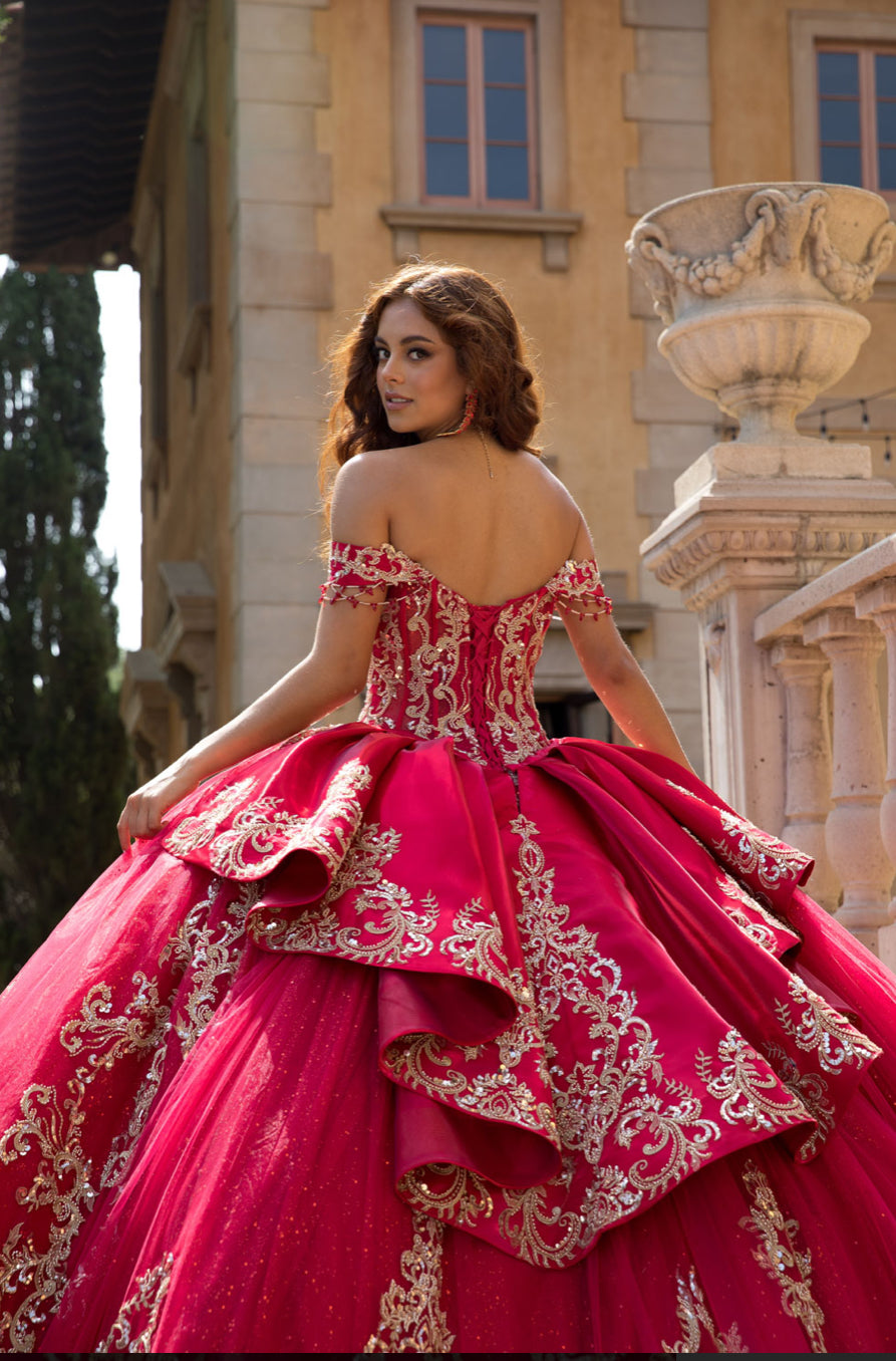 Sparkle Enchantment Quince Dress. PQ1086 BY BELLA COUTURE
