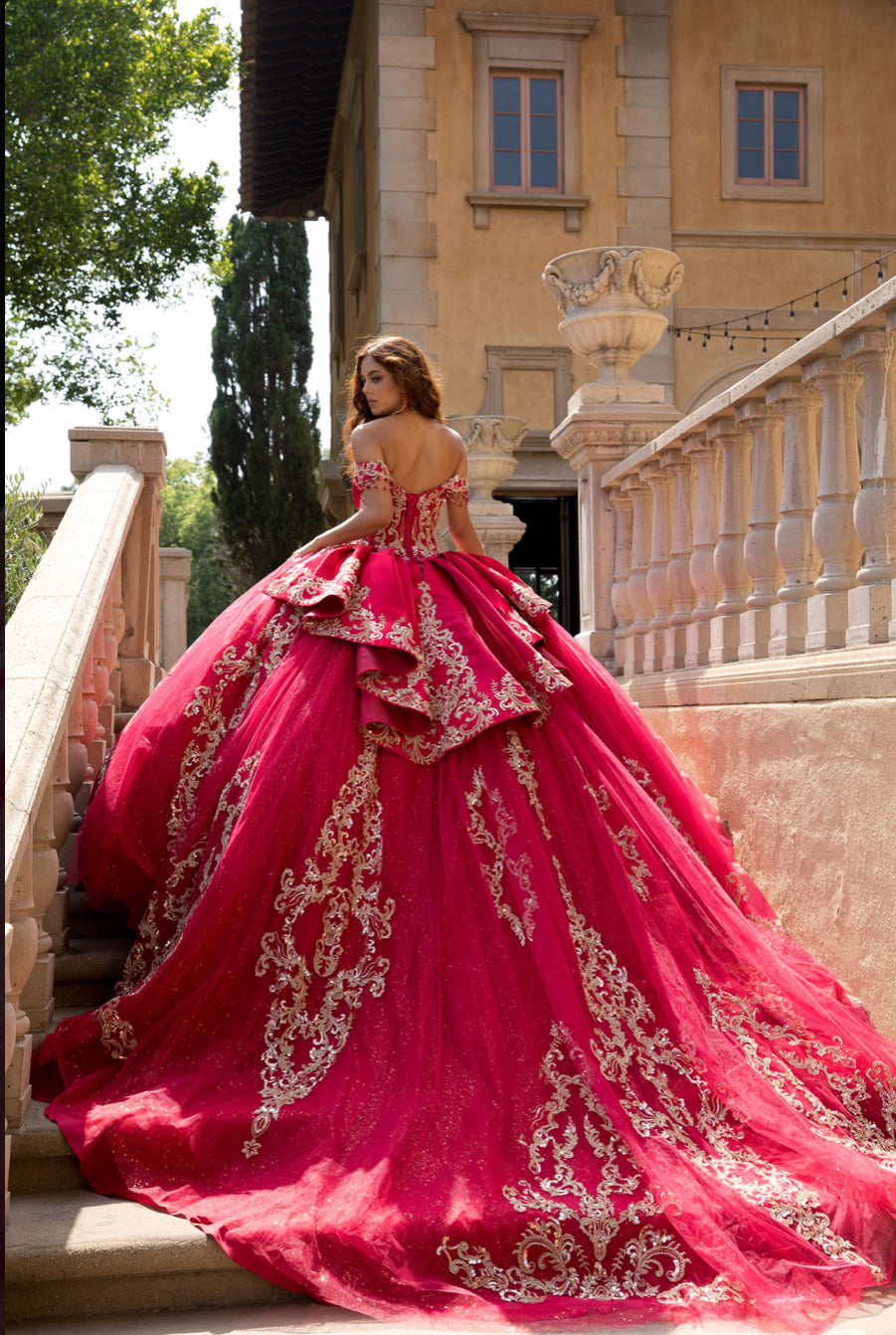 Sparkle Enchantment Quince Dress. PQ1086 BY BELLA COUTURE