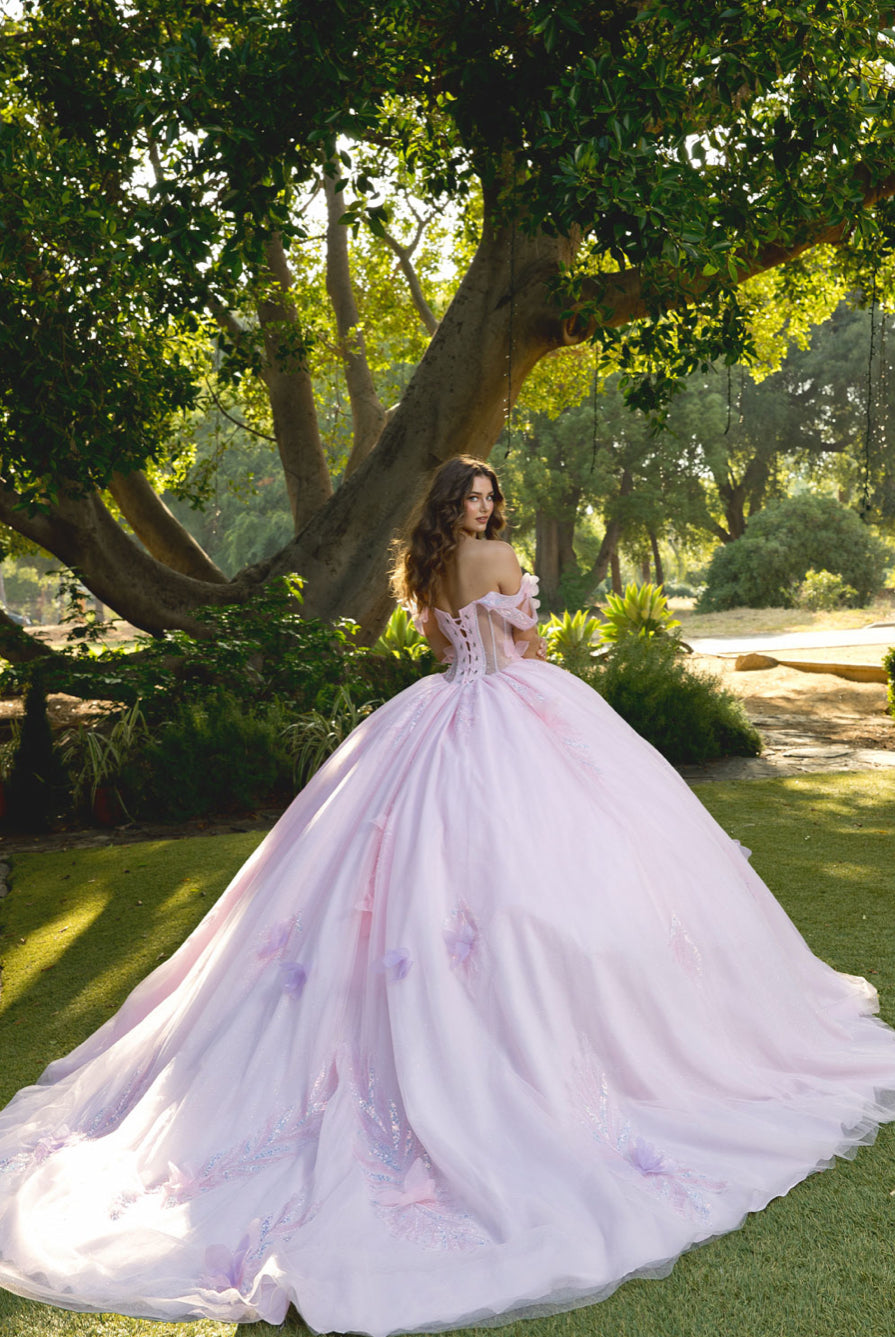 Shimmering Quince Sweetness. PQ1088 by Bella Couture