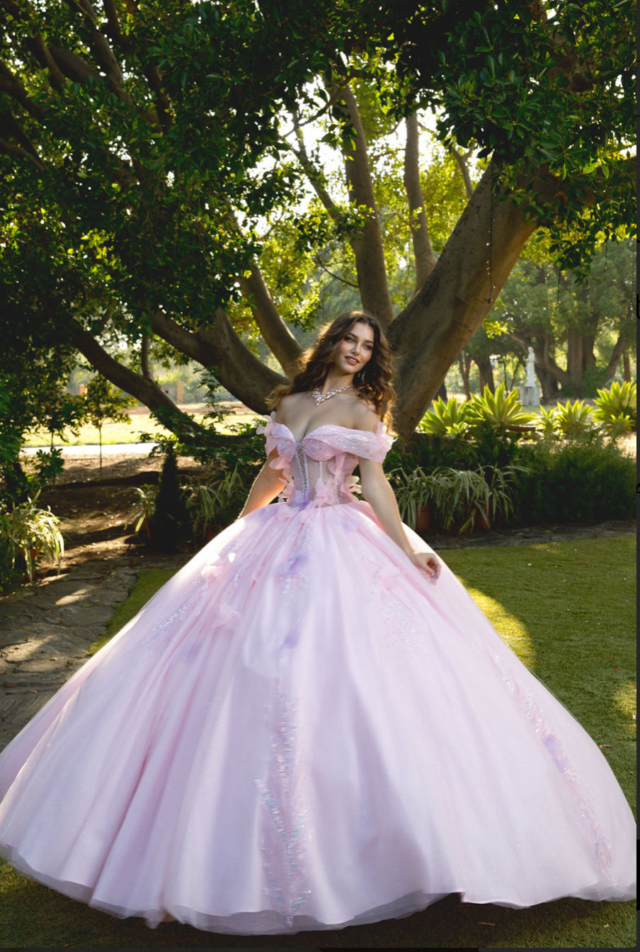 Shimmering Quince Sweetness. PQ1088 by Bella Couture