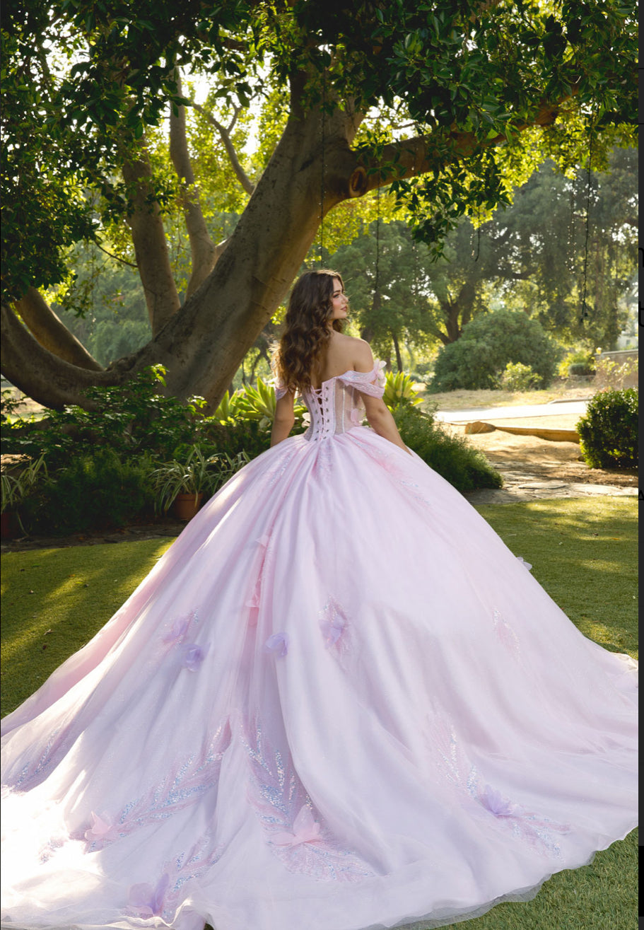 Shimmering Quince Sweetness. PQ1088 by Bella Couture