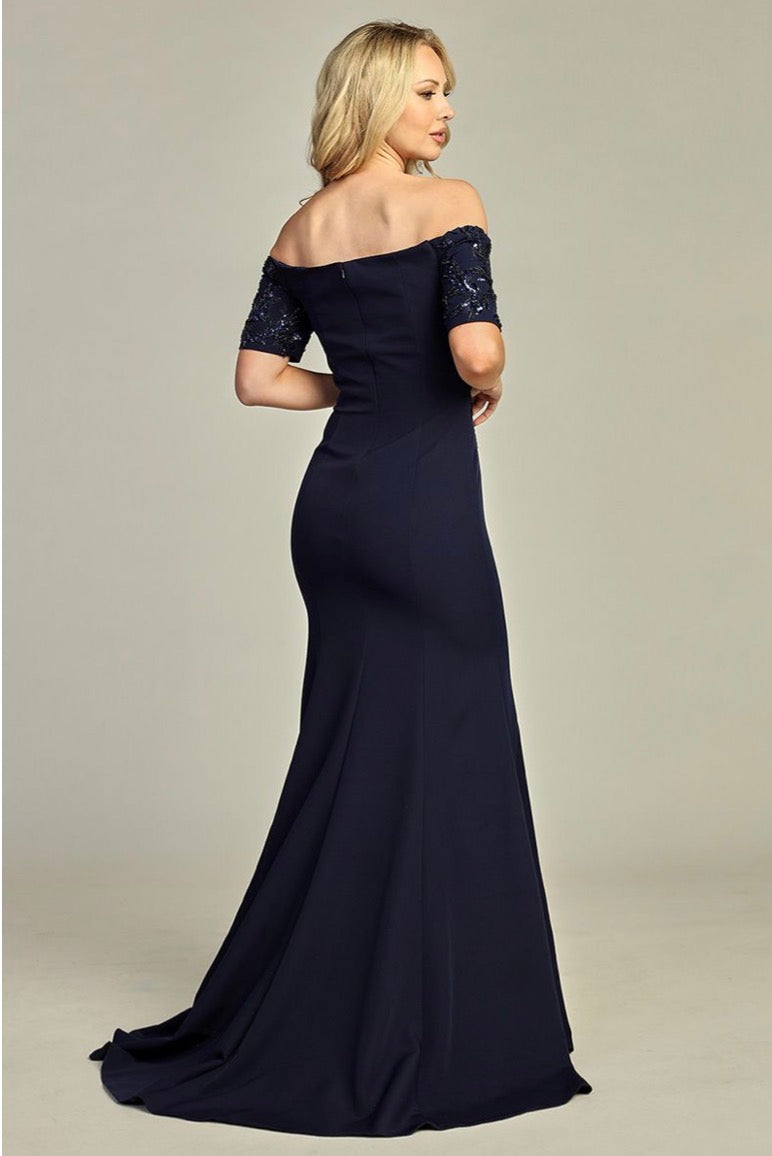 sleeves dress for your special event. 7933K BY LET´S CORP