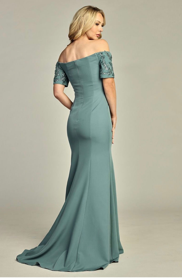 sleeves dress for your special event. 7933K BY LET´S CORP