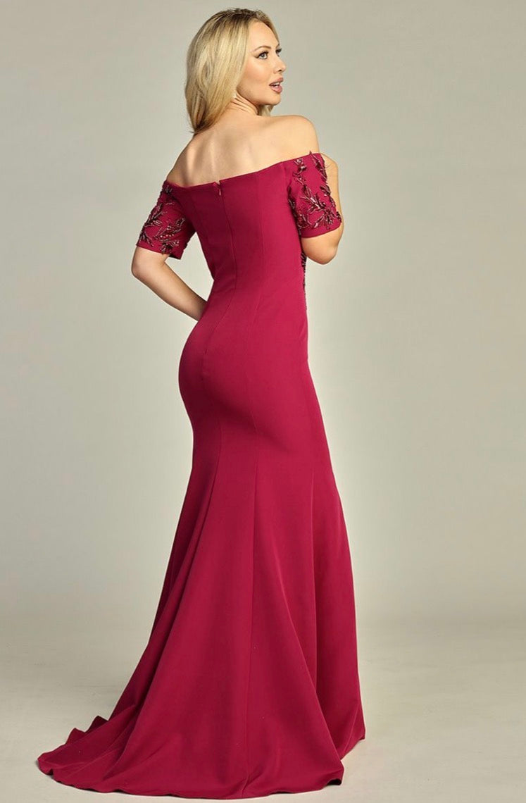 sleeves dress for your special event. 7933K BY LET´S CORP