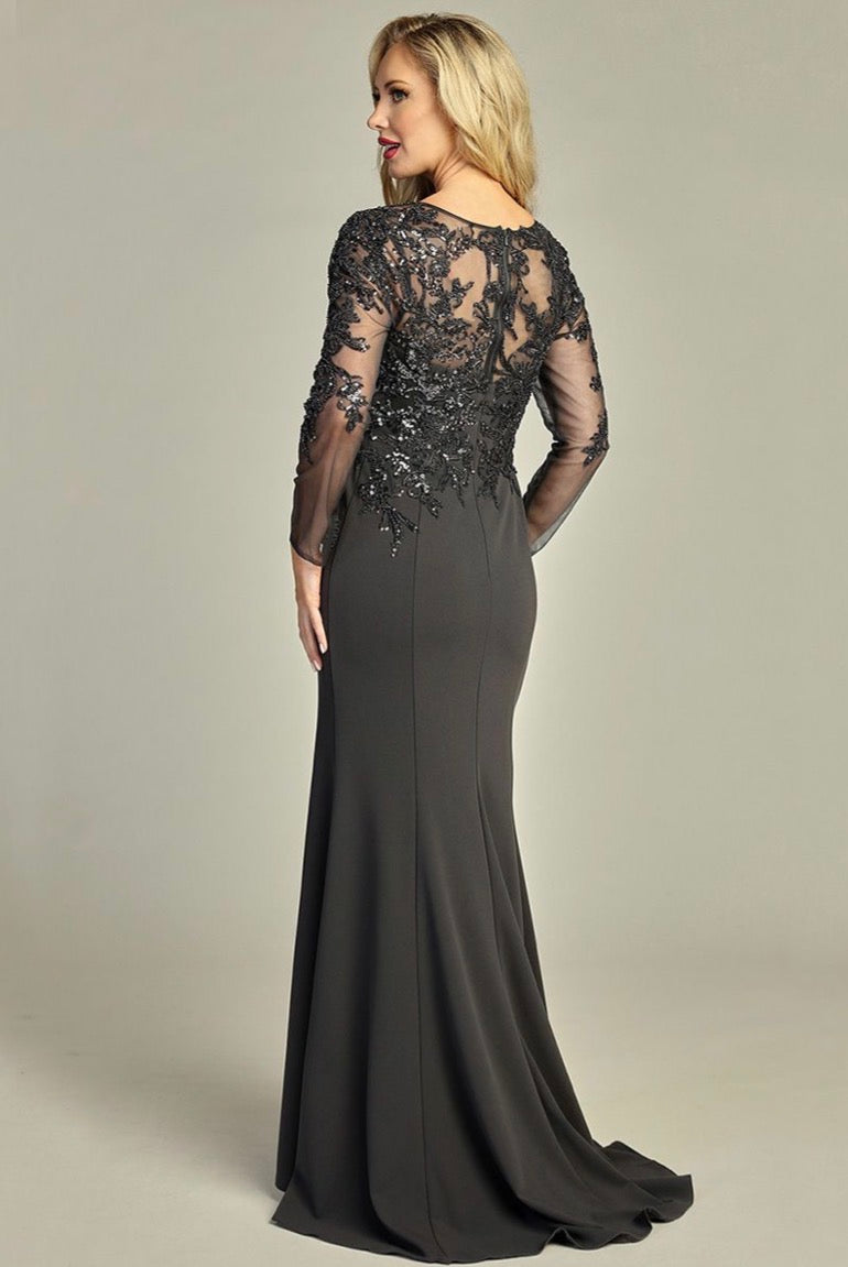Long sleeves dress for your special event. 7969K BY LET´S CORP