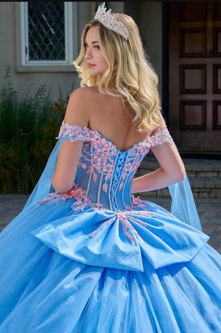 Step into a fairytale with this enchanting quinceañera. GL3708 BY ELIZABETH K