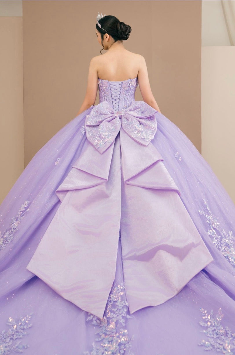 This exquisite ball gown is designed for unforgettable special occasions. 8585JQ by CINDERELLA COUTURE