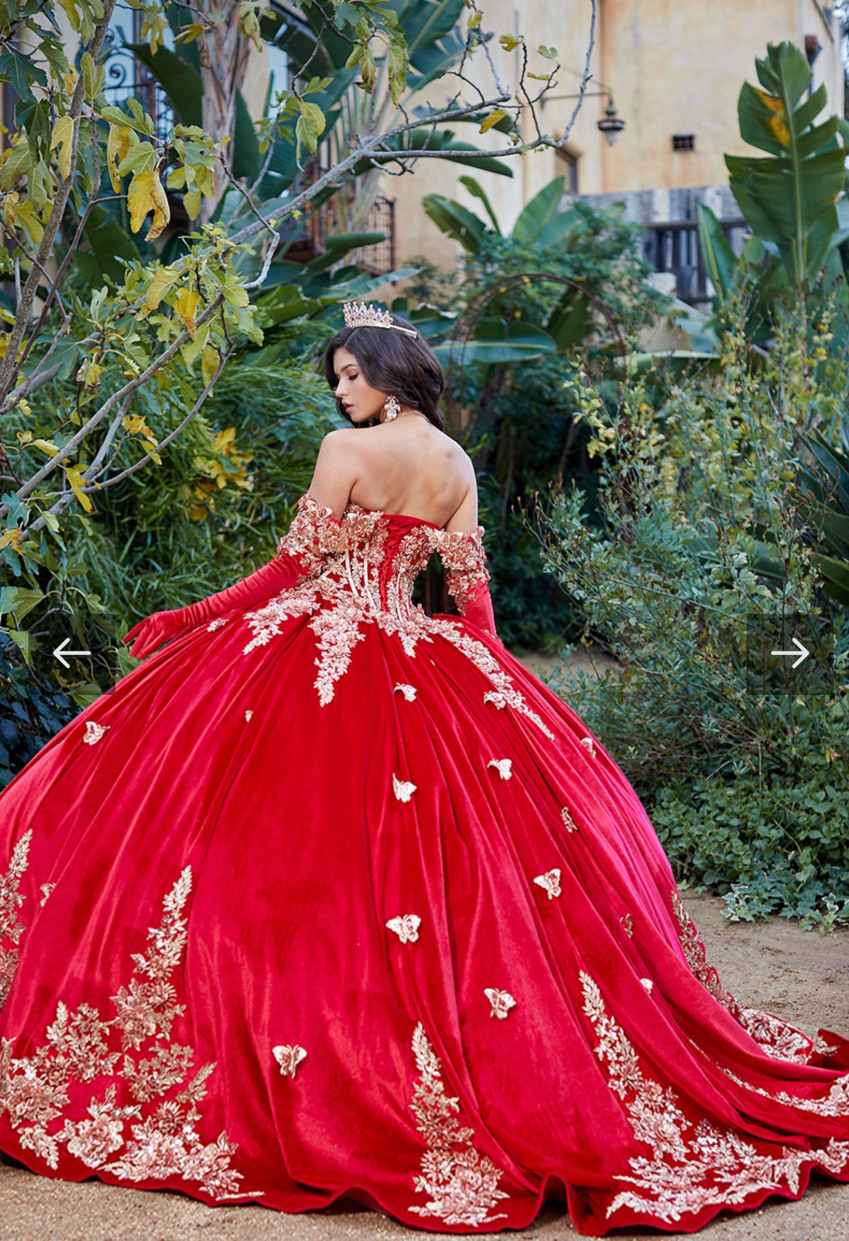 Velvet Dress. PQ1038 by Bella Couture