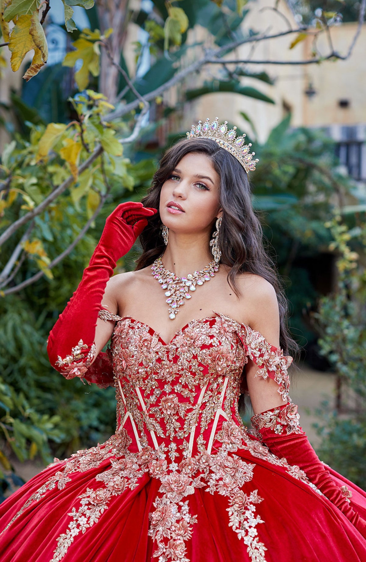 Velvet Dress. PQ1038 by Bella Couture
