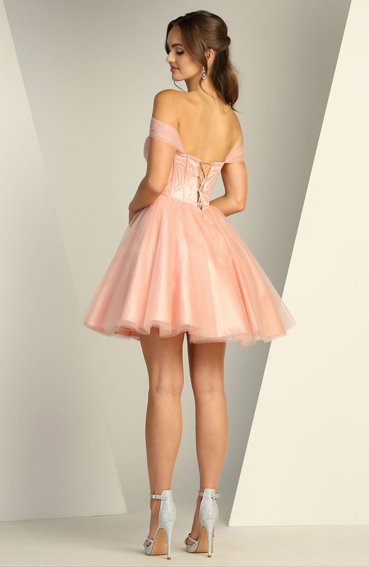 Glitter Embellishments with corset. 1060 BY ADORA DESIGN