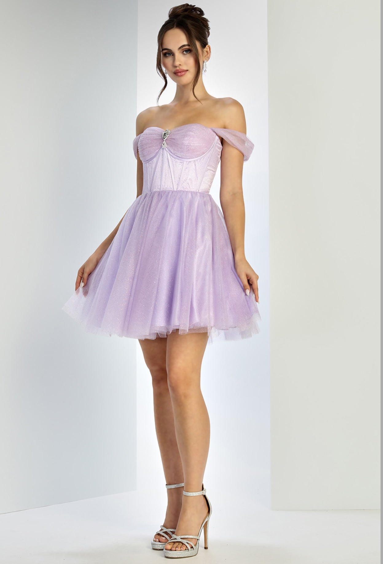 Glitter Embellishments with corset. 1060 BY ADORA DESIGN