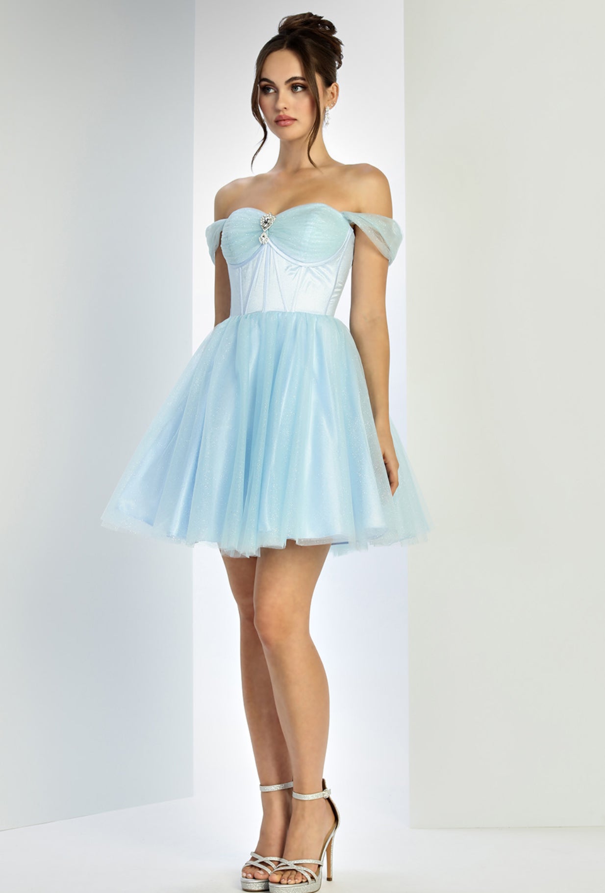 Glitter Embellishments with corset. 1060 BY ADORA DESIGN
