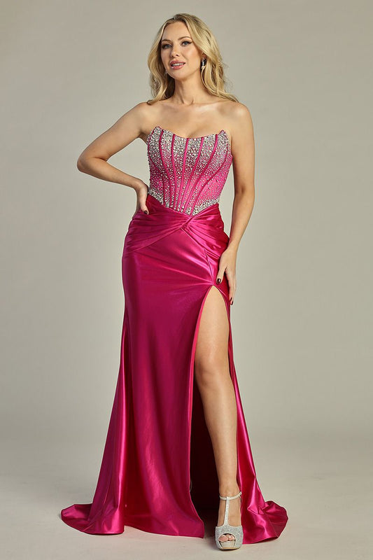 THE PERFECT DRESS FOR PROM OR ANY FORMAL OCCASION 7995L BY LET'S CORPORATION