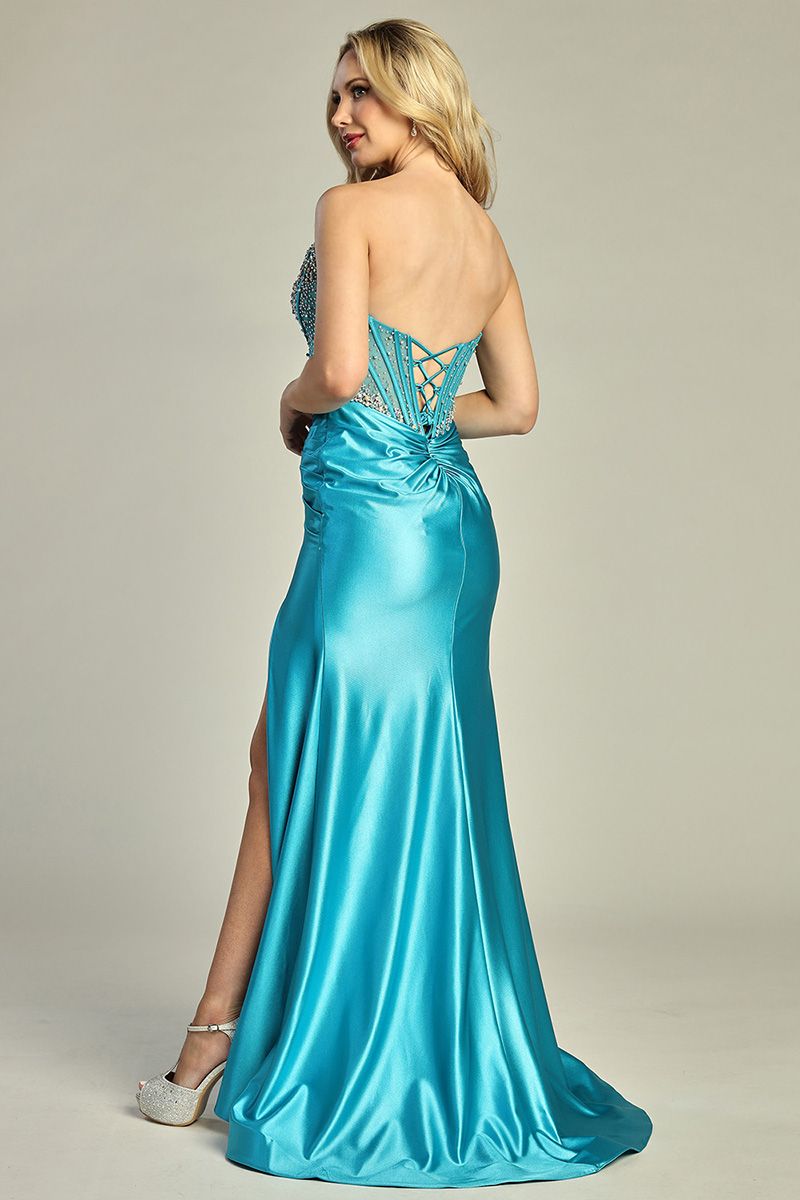 THE PERFECT DRESS FOR PROM OR ANY FORMAL OCCASION 7995L BY LET'S CORPORATION