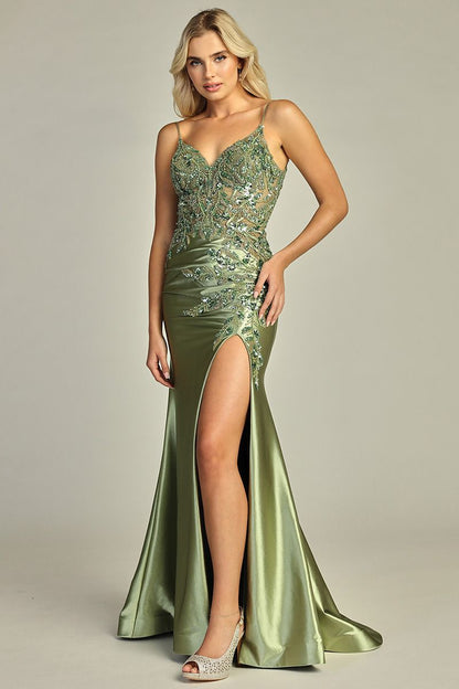 This beautiful dress special for prom or any occasion 7968L BY LET'S CORP