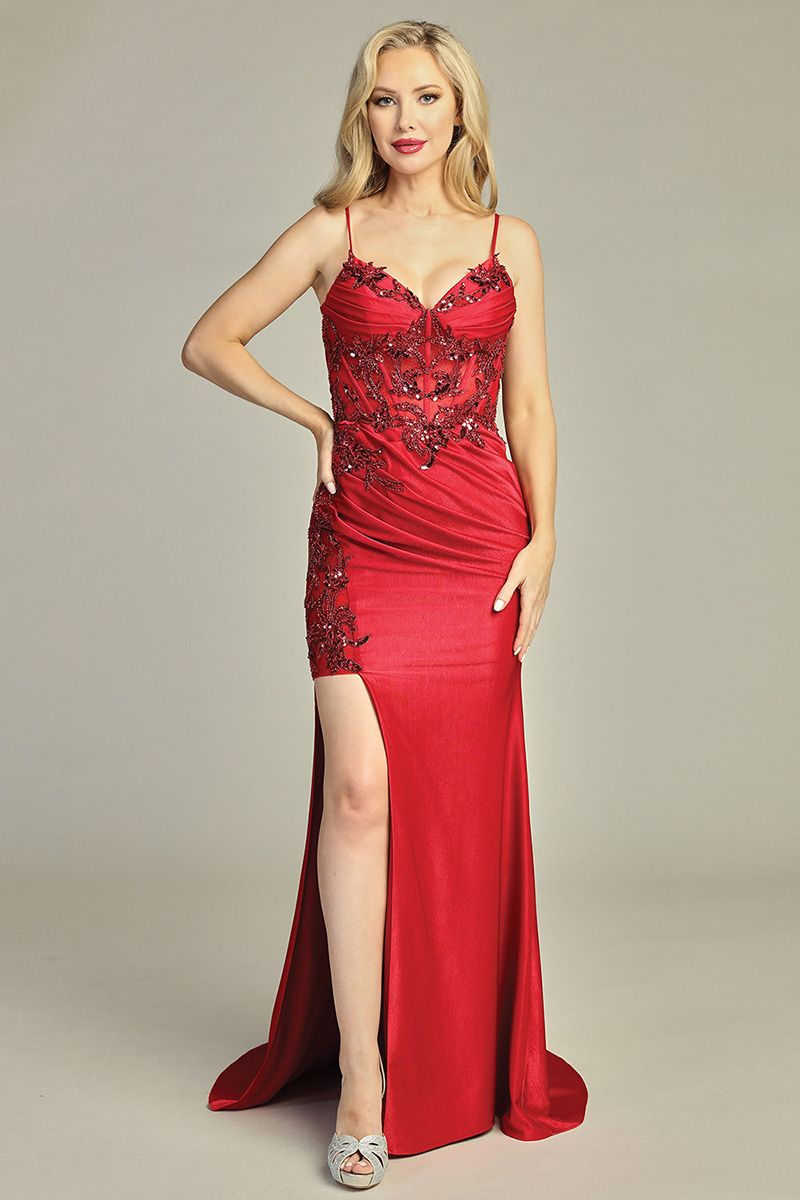 THIS DRESS PERFECT FOR PROM OR ANY OCCASION 7987L BY LET'S