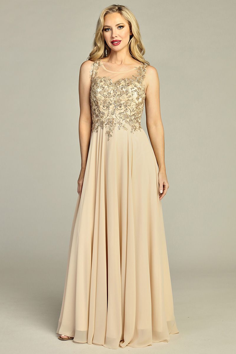 The perfect dress for any occasion. Evening Dress, Wedding Dress, Prom Dress, Cocktail Dress and Mother of the Bride. 7986K BY LET'S CORPORATION