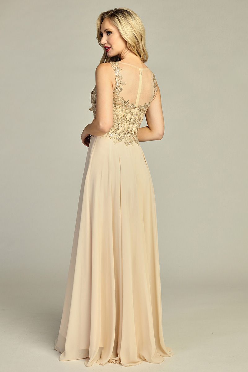 The perfect dress for any occasion. Evening Dress, Wedding Dress, Prom Dress, Cocktail Dress and Mother of the Bride. 7986K BY LET'S CORPORATION