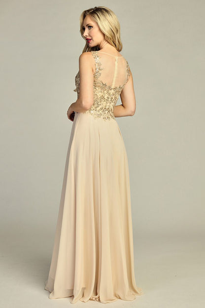 The perfect dress for any occasion. Evening Dress, Wedding Dress, Prom Dress, Cocktail Dress and Mother of the Bride. 7986K BY LET'S CORPORATION