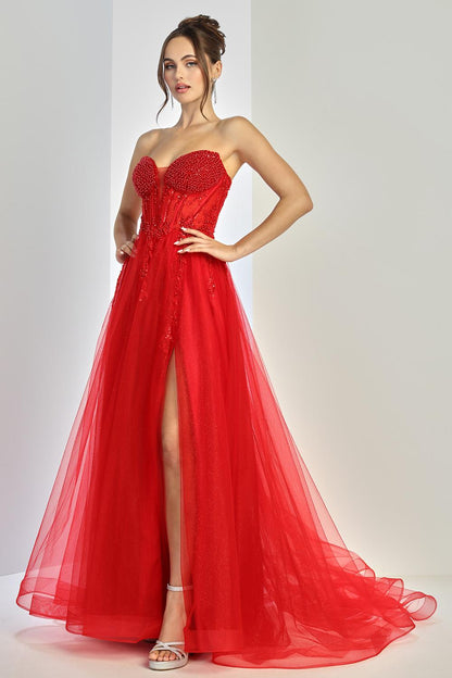 Beautiful dress with jewelry finishes, ready to wear at your parties. 3262 BY ADORA DESIGN