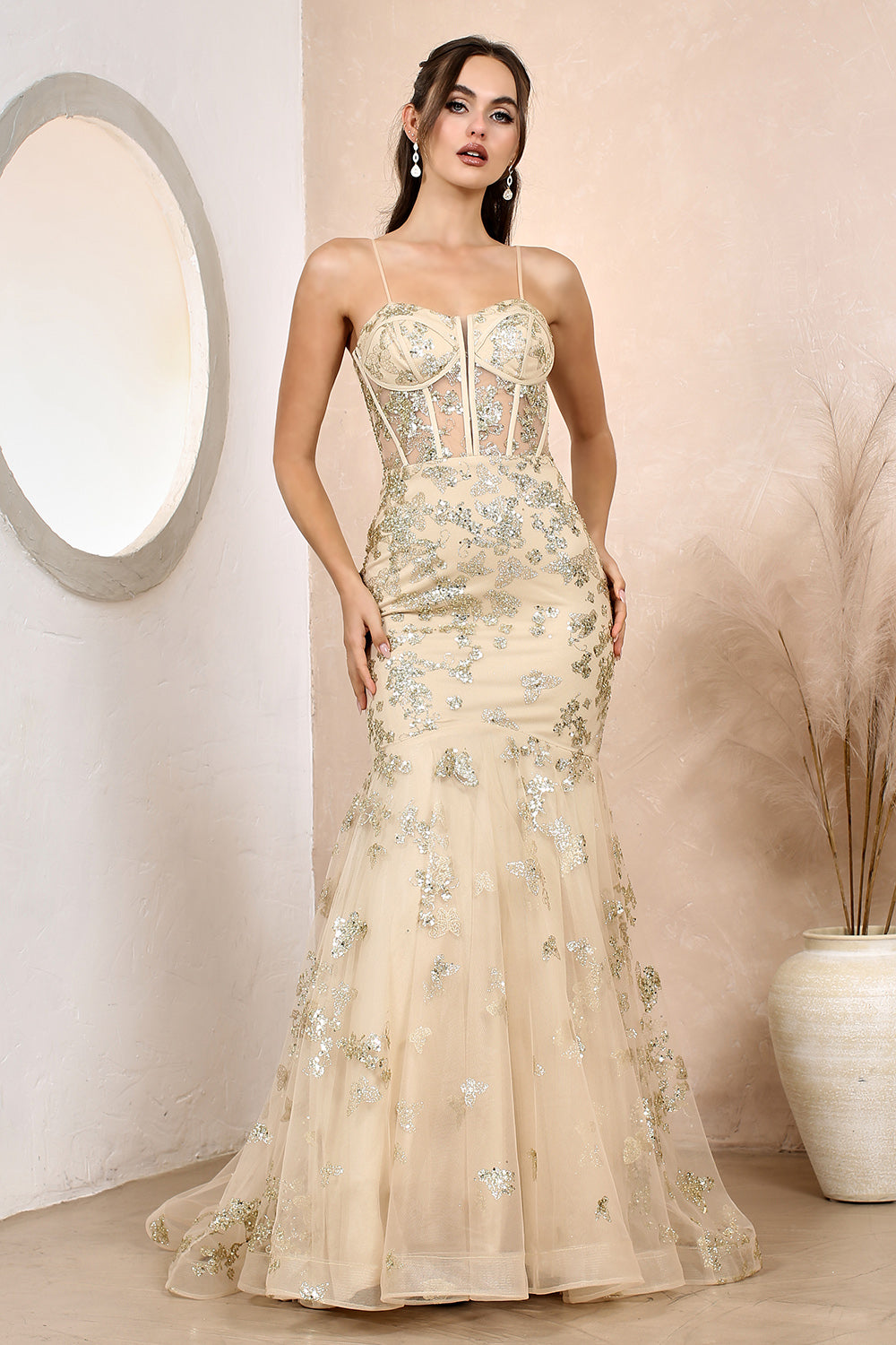 this dress is all about confidence, style, and making a lasting impression. Get ready to shine! 3179 BY ADORA DESIGN