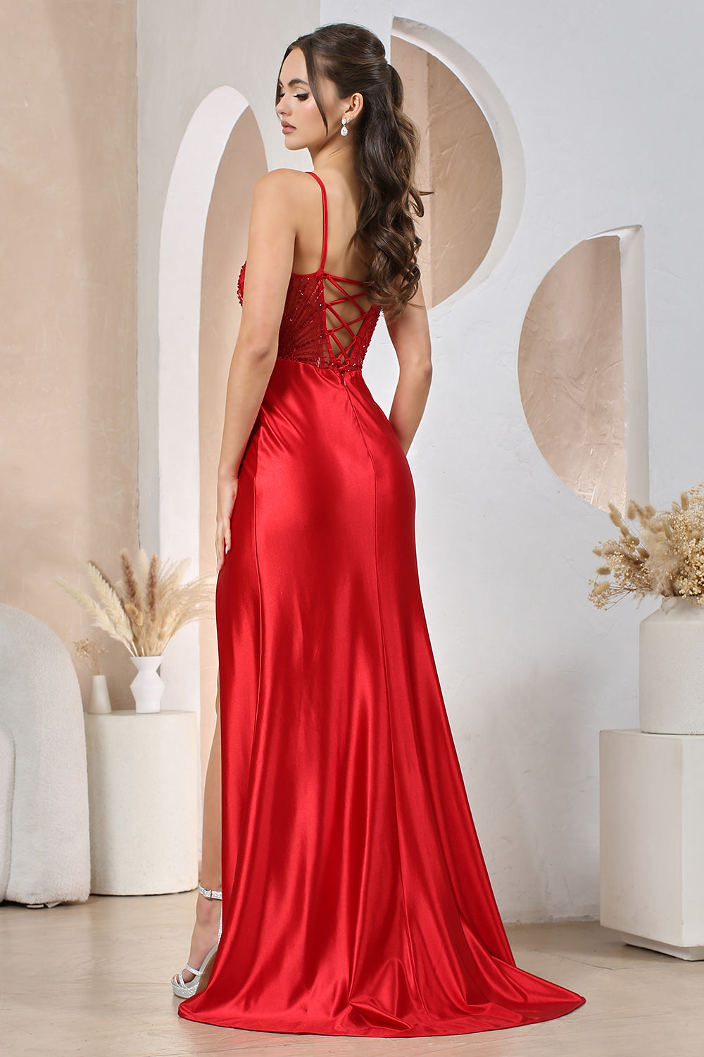 This dress an ideal choice for prom or any special occasion where you want to feel glamorous. 3190 BY ADORA DESIGN