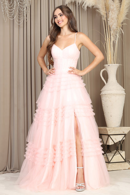This dress is designed to make you feel beautiful, confident, and ready to shine all night long. 3202 BY ADORA DESIGN