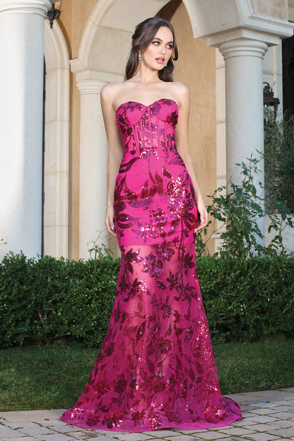 this gown is designed to make you shine with every step. mermaid sequin. 3203 by Adora design