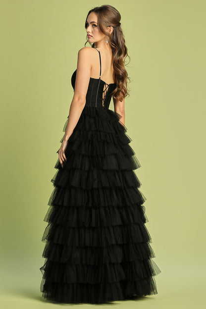 This dress combines sophistication and style, making sure you feel effortlessly beautiful and unforgettable. 3209 BY ADORA DESIGN