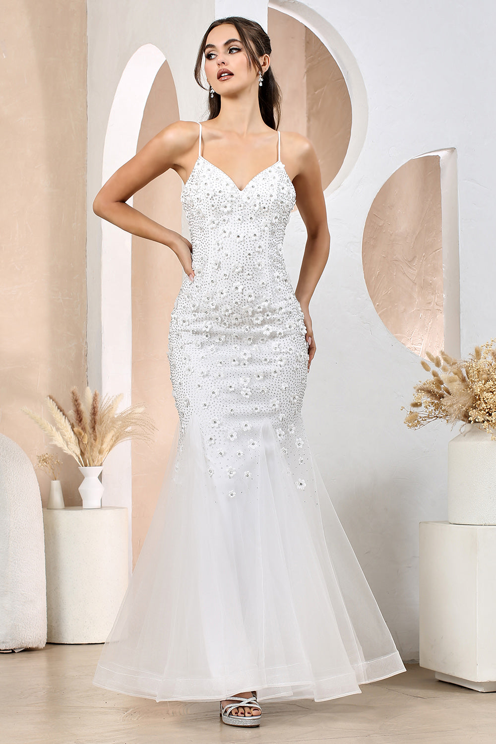 Dress exudes elegance and luxury 3212-01 BY ADORA DESIGN