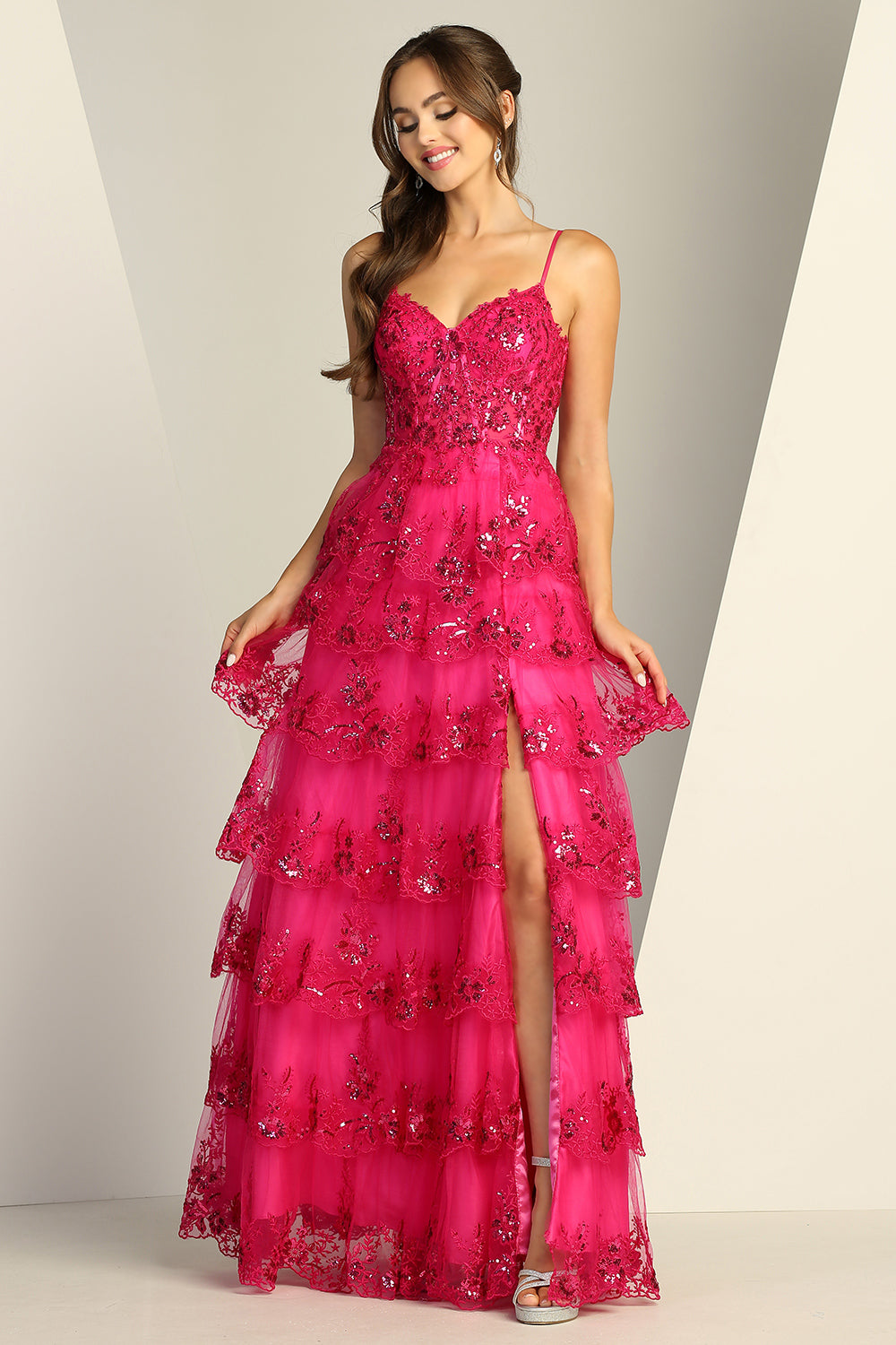 This dress will make you feel radiant and confident with every step 3217 BY ADORA DESIGN