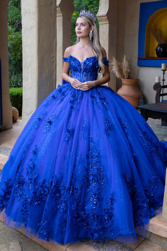Beautiful dress inspired especially for your quince or sweet sixteen, so you look like a princess GL3521 (GLS) BY GLORIA