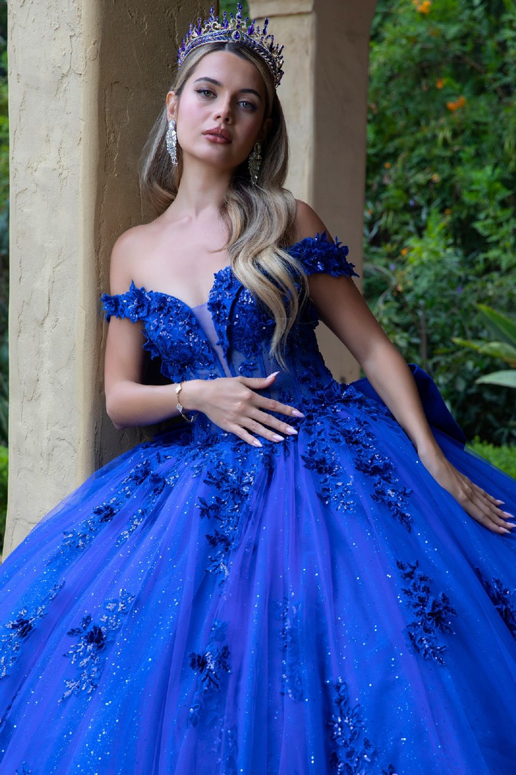 Beautiful dress inspired especially for your quince or sweet sixteen, so you look like a princess GL3521 (GLS) BY GLORIA