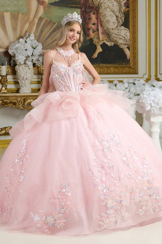THIS BEAUTIFUL DRESS GLITTERING GL3645(GLS) BY ELIZABETH K