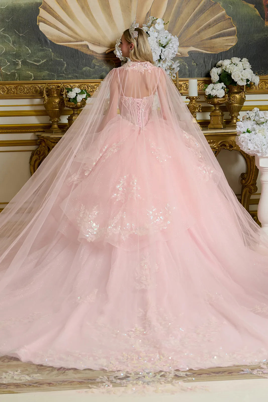 THIS BEAUTIFUL DRESS GLITTERING GL3645(GLS) BY ELIZABETH K