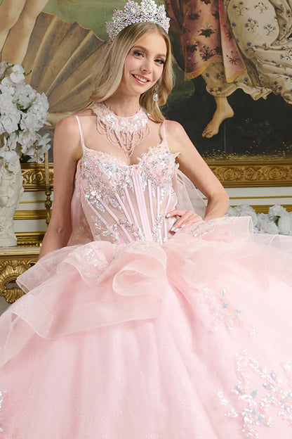 THIS BEAUTIFUL DRESS GLITTERING GL3645(GLS) BY ELIZABETH K