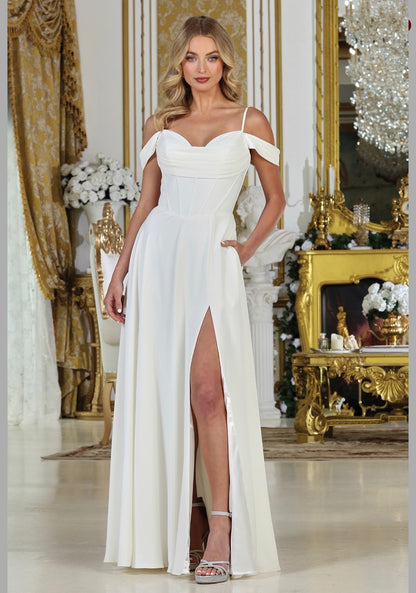 With exquisite details, creates beautiful dresses and gowns for every special occasion. 3229-01. BY ADORA DESIGN